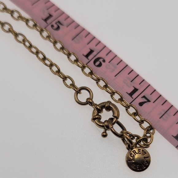 J. Crew Red and Gold 34" Necklace with Elegant Beads - Picture 5 of 5